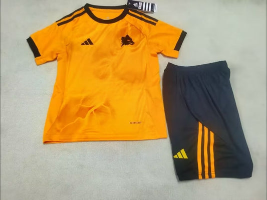 Roma Away Kids Football Jersey 2025/2026