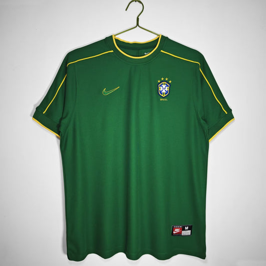 Retro Brazil Goalkeeper Football Jersey 1998