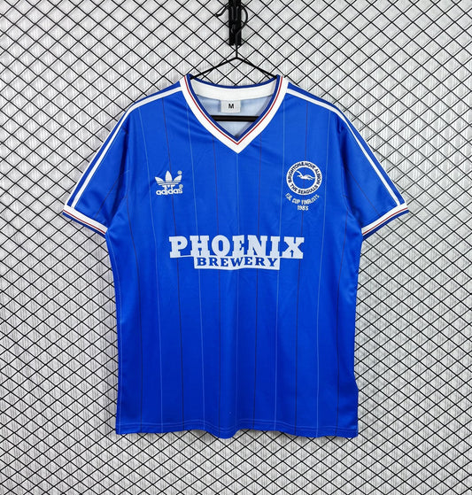 Retro Blackburn Home Fans Football Jersey 1983/1984
