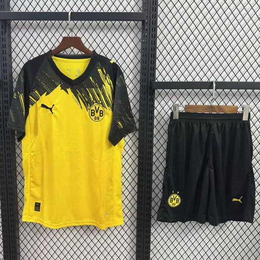 Dortmund Home With Pants Sets Fans Football Jersey 2025/2026