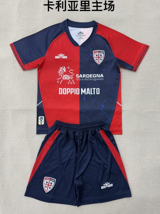 Cagliari Calcio Home Fans (Kids And Man ) Football Jersey 2025/2026
