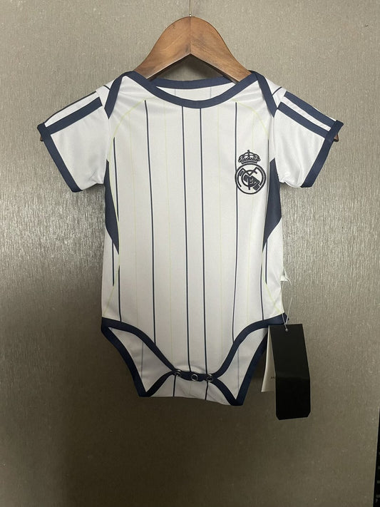 Real Madrid Home Baby Football Jersey 25=26
