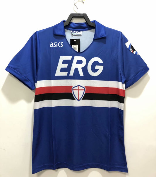 Retro Sampdoria Fans Football Jersey 1990/1991