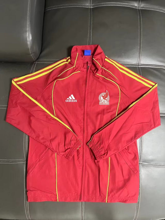 Mexico Windbreaker Red Football Jersey 2025/2026