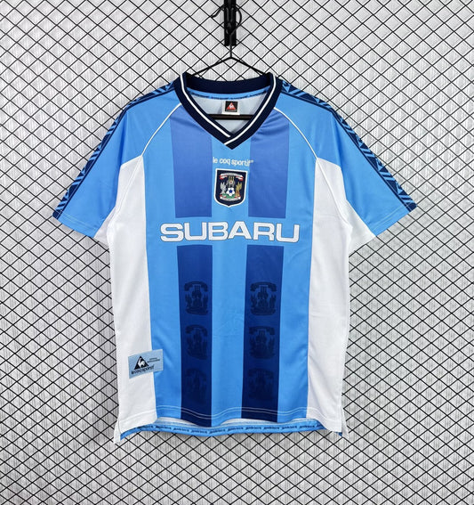 Retro Coventry City Home Fans Football Jersey 1998/1999