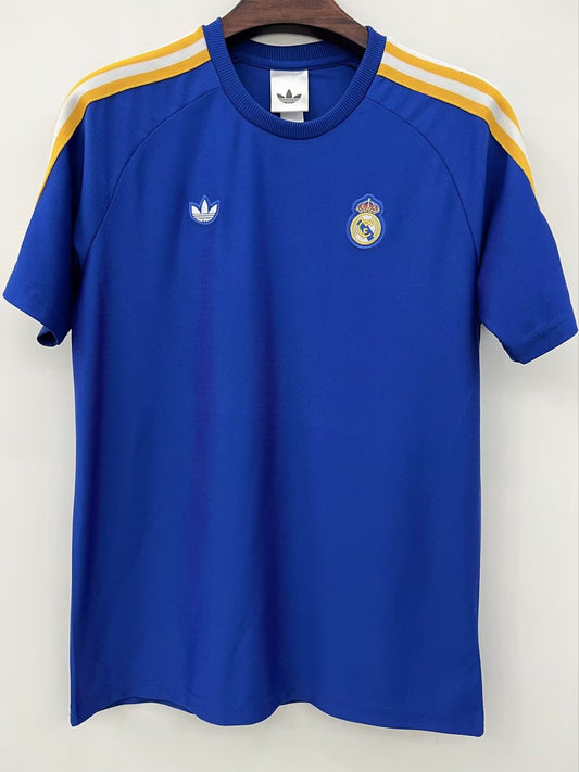 Retro Real Madrid Special Edition T-shirt Blue Fans Football Jersey 2026/2027