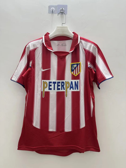 Retro Atletico Madrid Home Football Jersey 2003/2004