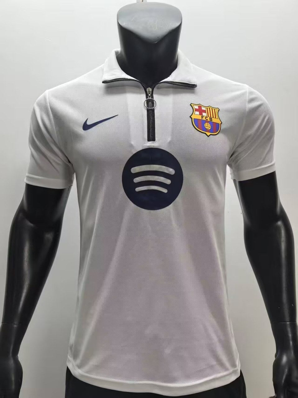 Barcelona Polo Player White Football Jersey 2026/2027