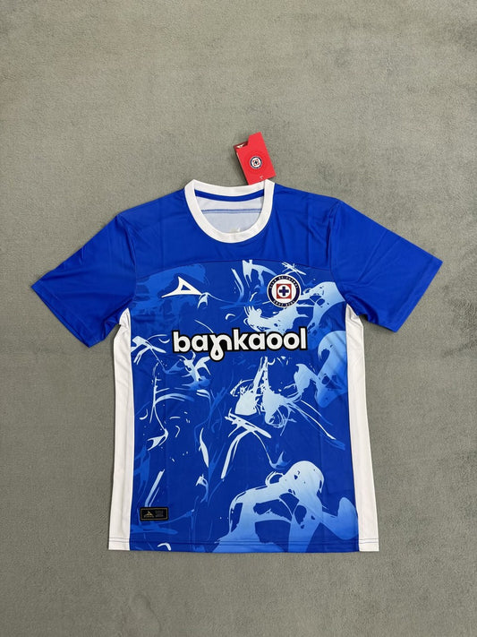 Cruz Azul Training Clothes Fans Football Jersey 2024/2025
