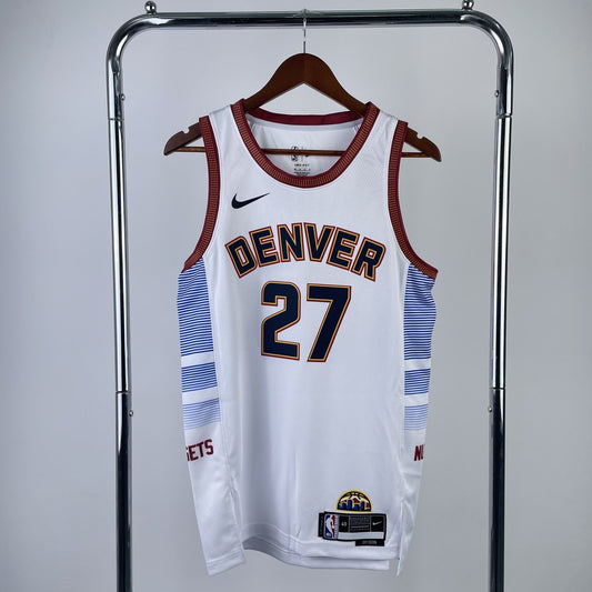 Denver Nuggets City Edition White #27 MIURRAY NBA Season Jerseys 2023