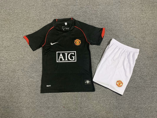 Retro Manchester United Away Kids 2007/2008