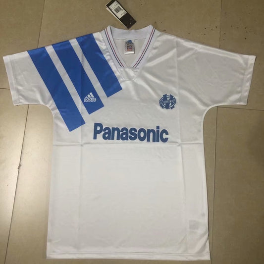 Retro Marseille Home Football Jersey 1991/1992