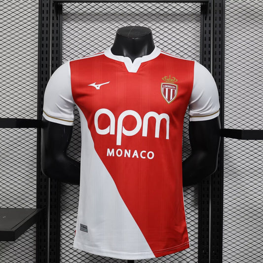 Monaco Home Player Football Jersey 2024/2025