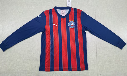 Bahia Away Long Sleeve Fans Football Jersey 2025/2026