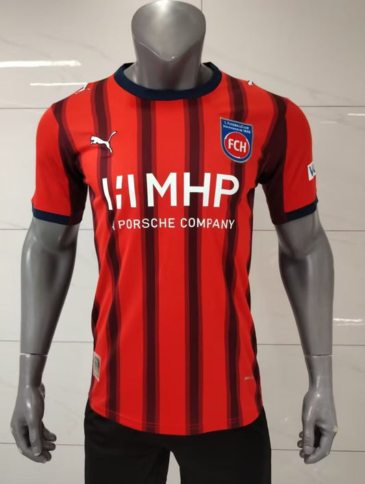 Heidenheim Home Fans Football Jersey 2025/2026