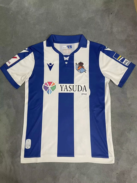 Real Sociedad Home Fans Football Jersey 2024/2025
