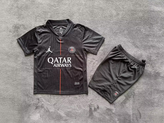 PSG Paris Third Away Kids Football Jersey 2025/2026