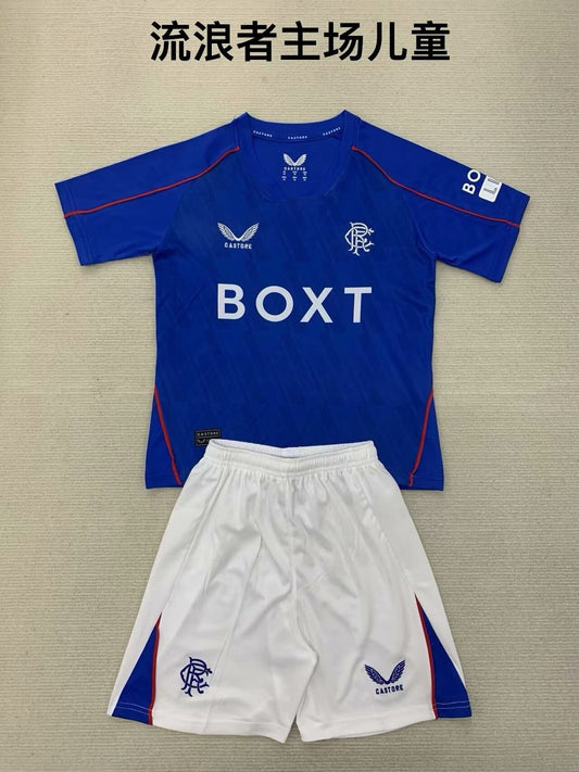 Rangers Home Kids Football Jersey 2024/2025