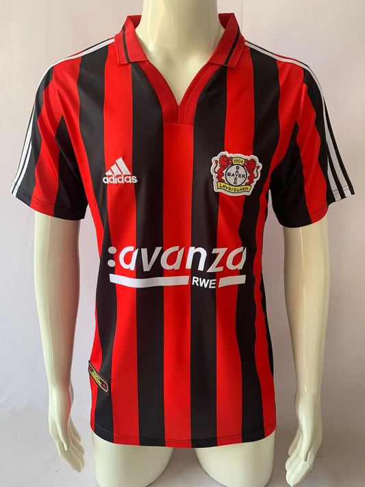 Retro Leverkusen Home Fans Football Jersey 2000/2001