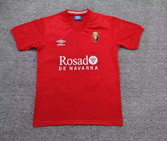 Retro Osasuna Home Football Jersey 1987/1988