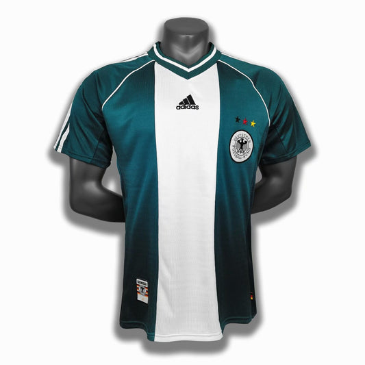 Retro Germany Away Football Jersey 1998