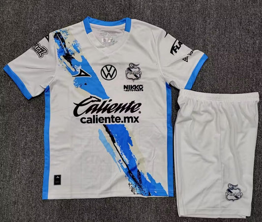 Puebla Away Kids1:1 Quality Football Jersey 2025/2026