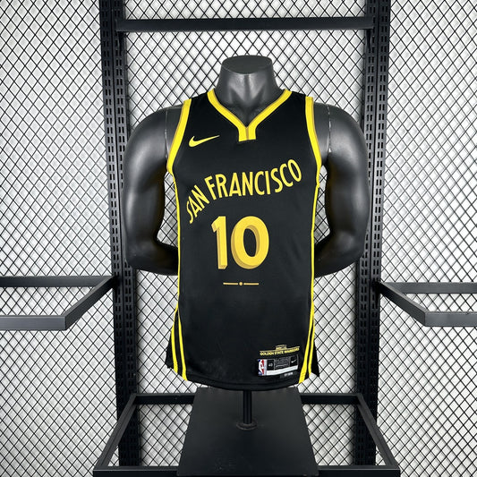 Golden State Warriors BLACK City Edition #10 BUTLER III NBA Season Jerseys 2024