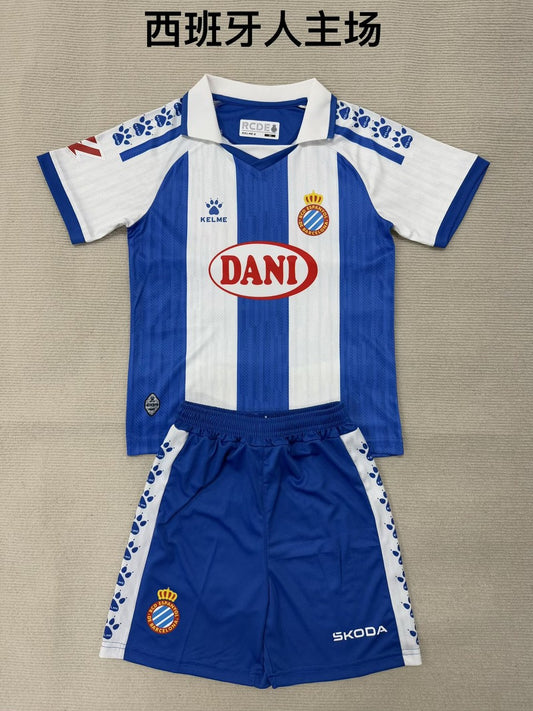 Espanyol Home Fans (Kids And Man ) Football Jersey 2025/2026