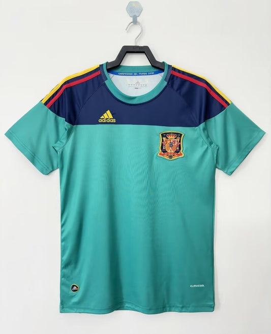 Retro Spain World Cup Goalkeeper Fans Football Jersey 2010