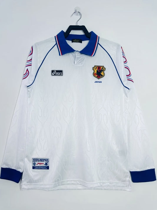 Retro Japan Long Away Fans Football Jersey 1998