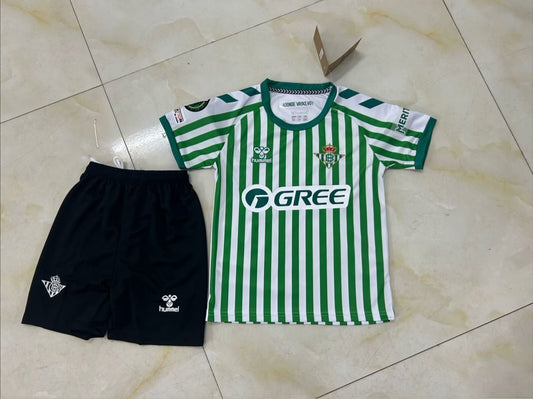 Real Betis Finals Kids Fans Football Jersey 2024/2025
