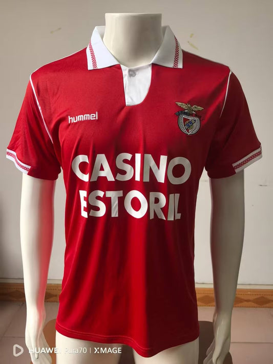 Retro SL Benfica Home Fans Football Jersey 1992/1993