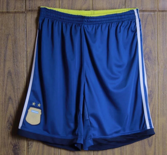 Retro Argentina Away Short Football Jersey 2014