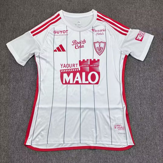 Stade Brestois Away Fans Football Jersey 2025/2026