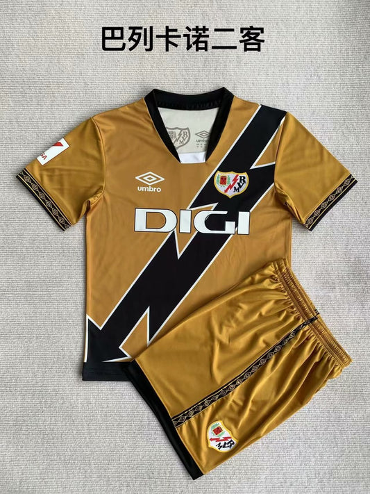 Rayo Vallecano Third Away Kids Football Jersey 2023/2024