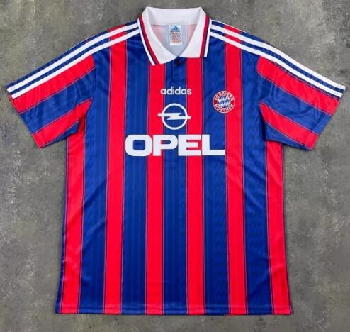 Retro Bayern Munich Home Fans Football Jersey 1995/1997