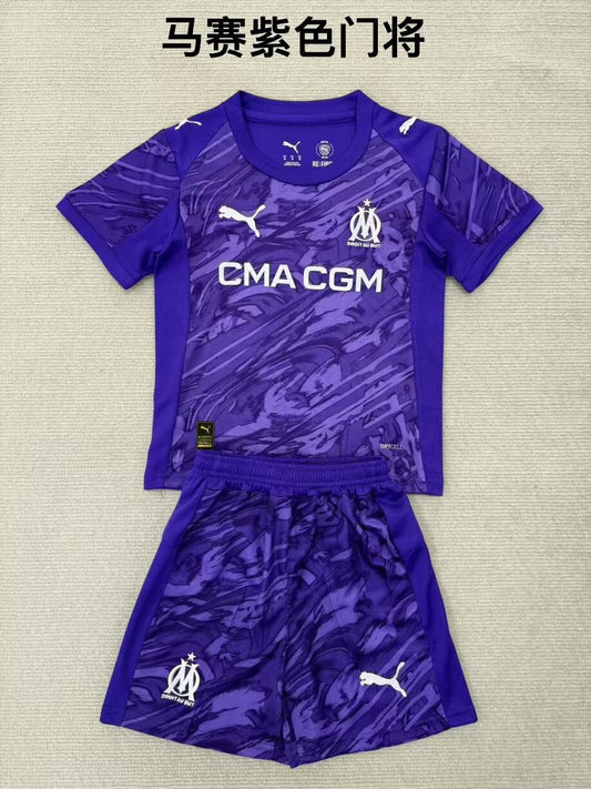 Marseille Goalkeeper Fans (Kids And Man) A1:1 Quality Football Jersey 2025/2026