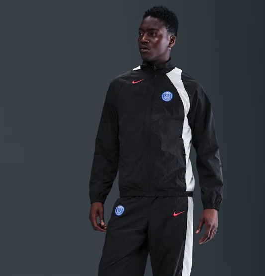 PSG Paris Windbreaker Black Football Jersey 2026/2027