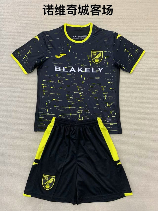 Norwich Away Kids Football Jersey 2024/2025