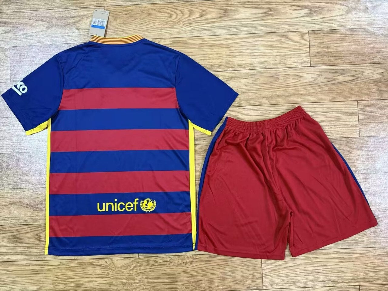 Retro Barcelona Home Kits Suit 2015/2016