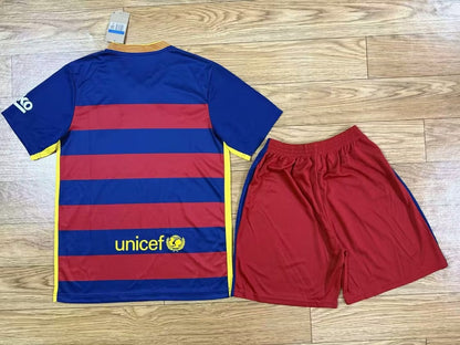 Retro Barcelona Home Kits Suit 2015/2016