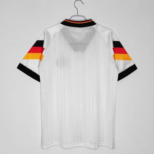 Retro Germany Home Football Jersey 1992