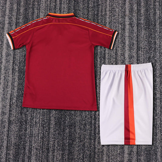 Retro Roma Home Kids Football Jersey 1998/1999