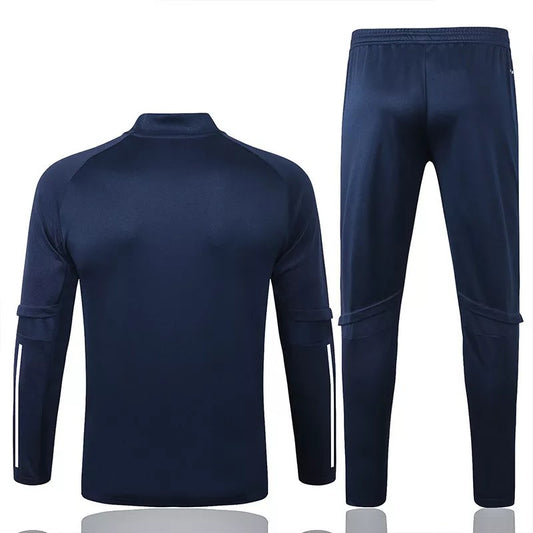 Spain Blue Half Pull Sweater Tracksuit 2020