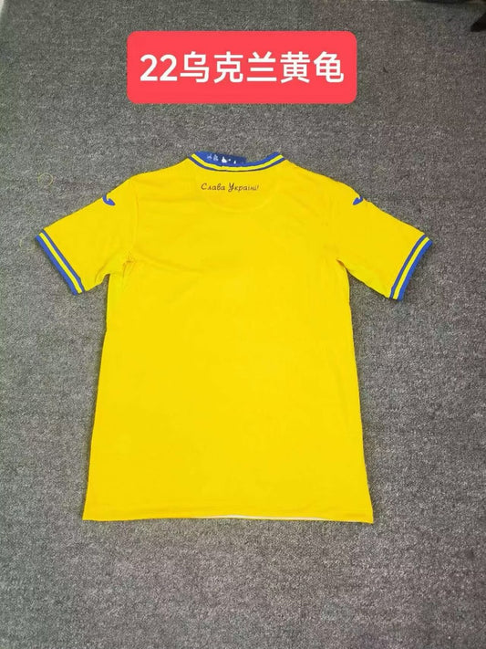 Ukraine Home Fans Football Jersey 2022