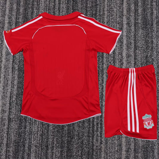 Retro Liverpool Home Kids 2006/2007