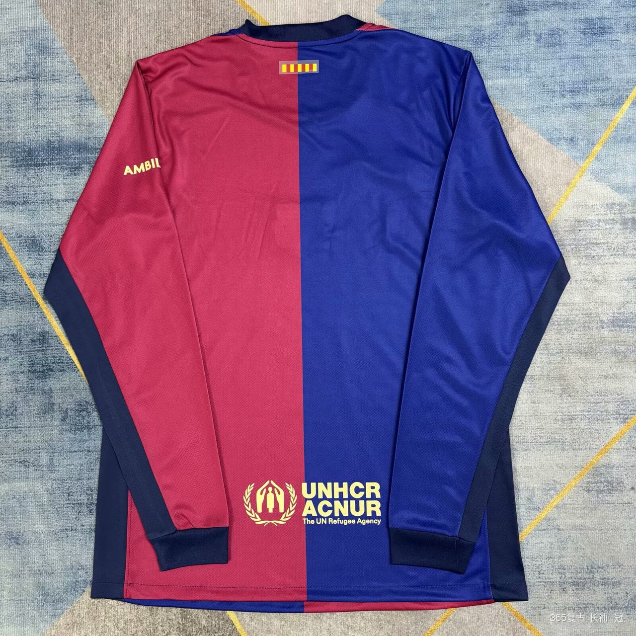 Barcelona Home Long Travis Scott Co Branded Version Special Edition Fans Football Jersey 2025/2026