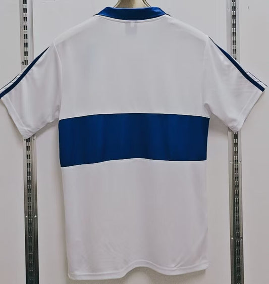 University Chile Home Retro Cotton White Football Jersey