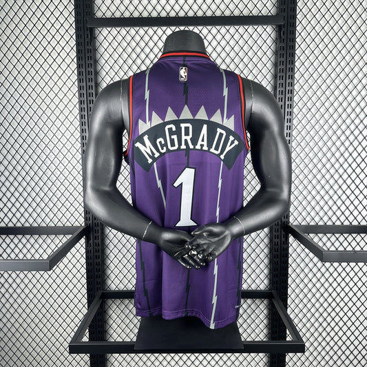 Retro Toronto Raptors Purple #1 MCGRADY NBA Season Jerseys 2026