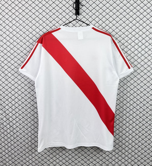 Retro Rayo Vallecano Home Fans Football Jersey 1977/1979